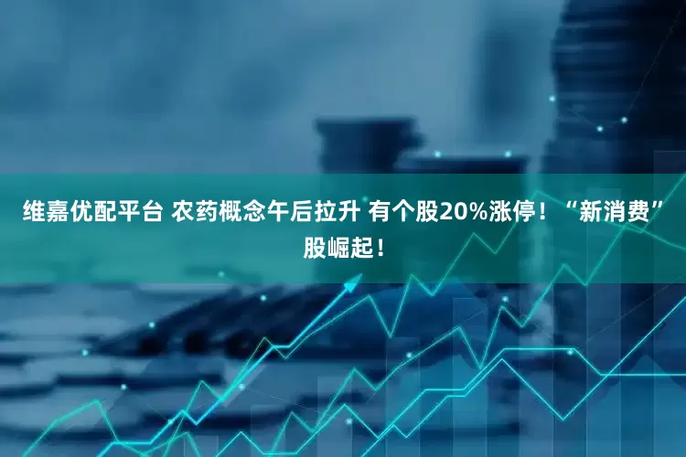 维嘉优配平台 农药概念午后拉升 有个股20%涨停！“新消费”股崛起！