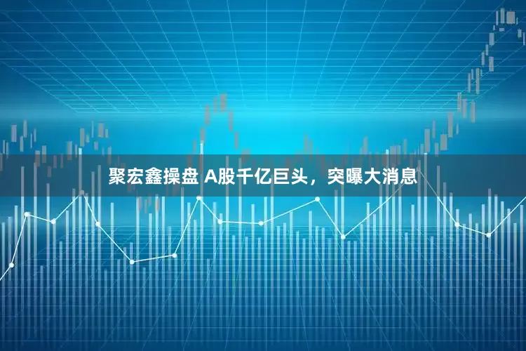 聚宏鑫操盘 A股千亿巨头，突曝大消息