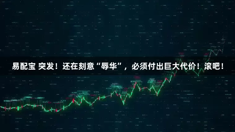 易配宝 突发！还在刻意“辱华”，必须付出巨大代价！滚吧！