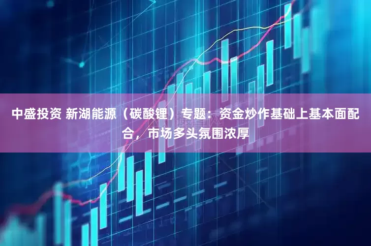 中盛投资 新湖能源（碳酸锂）专题：资金炒作基础上基本面配合，市场多头氛围浓厚