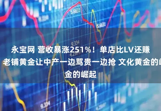 永宝网 营收暴涨251%！单店比LV还赚钱，老铺黄金让中产一边骂贵一边抢 文化黄金的崛起