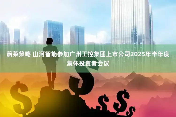 蔚莱策略 山河智能参加广州工控集团上市公司2025年半年度集体投资者会议