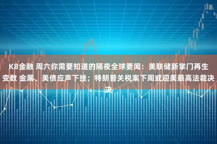 K8金融 周六你需要知道的隔夜全球要闻：美联储新掌门再生变数 金属、美债应声下挫；特朗普关税案下周或迎美最高法裁决